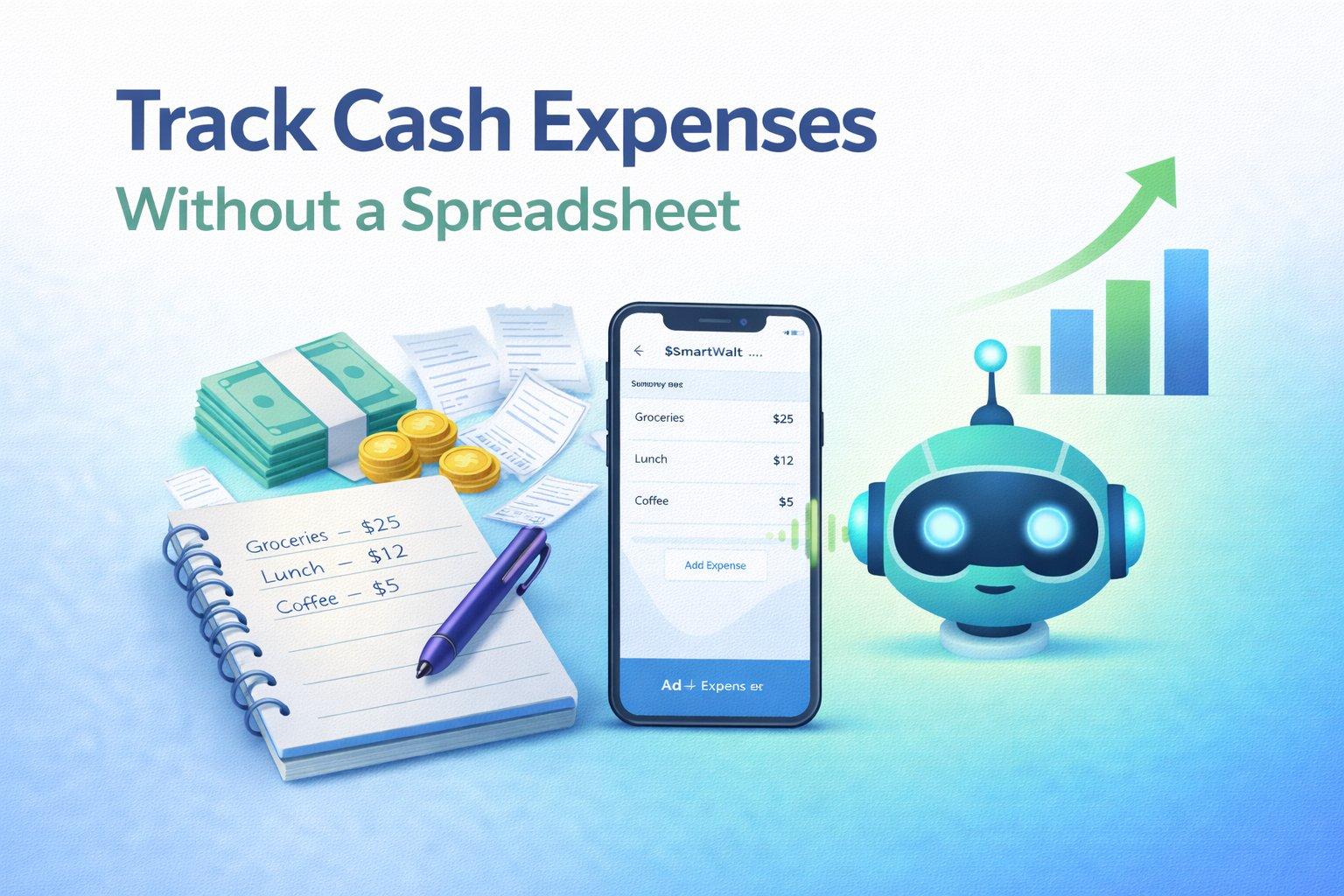 How to Track Cash Expenses Without a Spreadsheet Easily